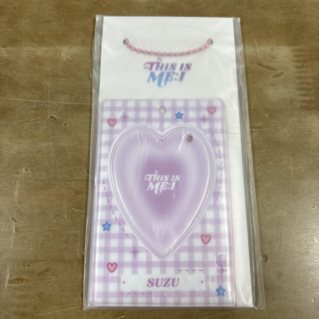 

[USED] ME:I Aritza Merchandise Trading Card Holder Suzu Yamamoto SUZU