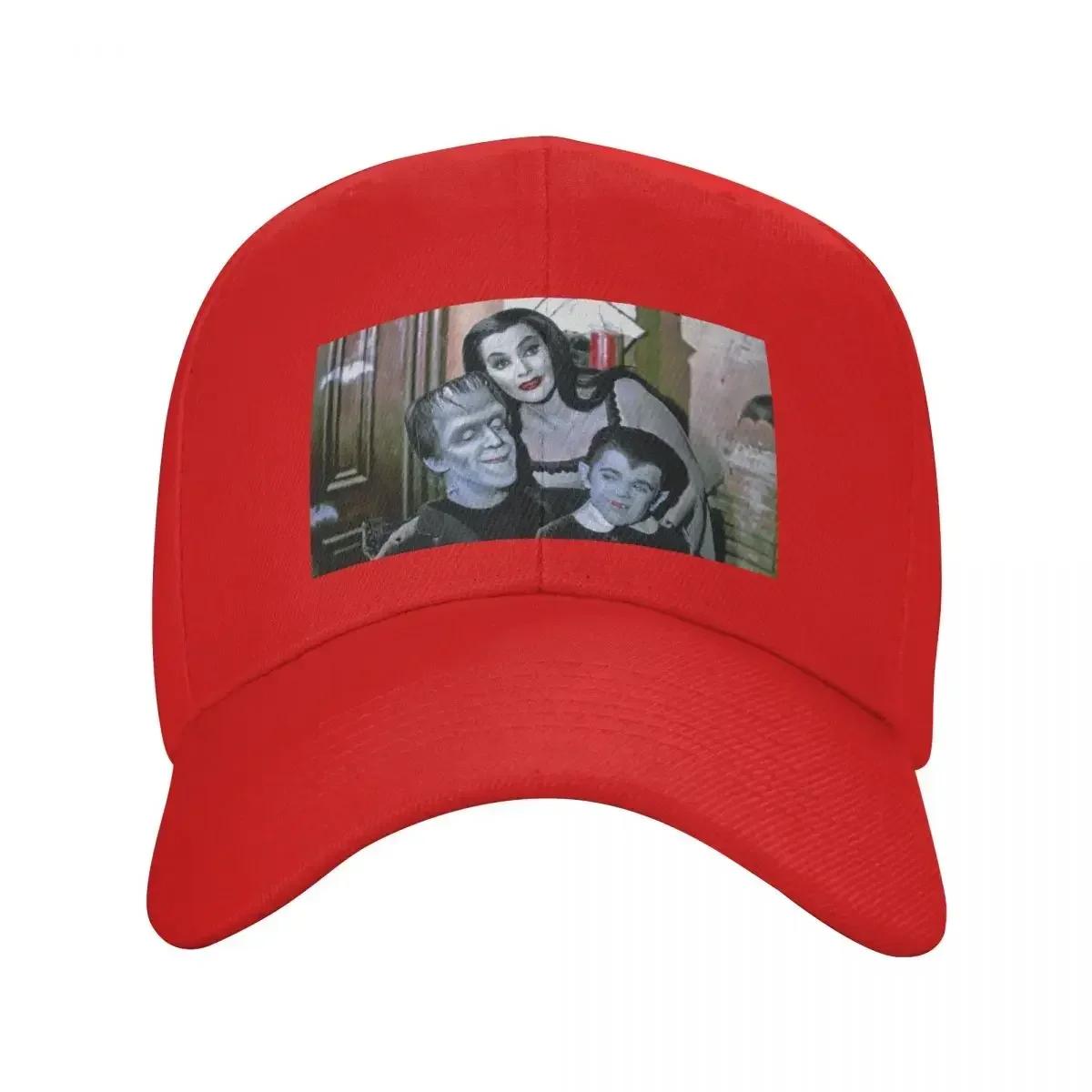 HerUnisex Munster Lily Munster Eddie Munster Baseball Cap Trucker Cap Luxury Cap Designer Hat GentleUnisex Hat Caps Women Unisexs