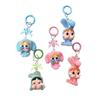Christmas Labubu Kawaii Particles Keychain Bag Cell Phone Charm Key Chain Christmas Gift Cute Plush Charm