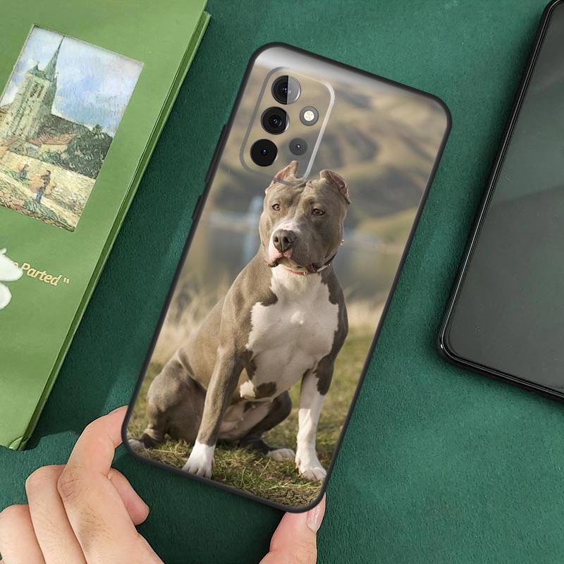 

Pit Bull Lovely Dog Pitbull Case For Samsung Galaxy A16 A05 A06 A55 A35 A15 A53 A33 A13 A22 A32 A52 A14 A34 A54 Cover Samsung A13 4G