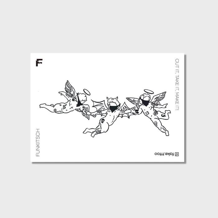 

Boundary tattoo sticker