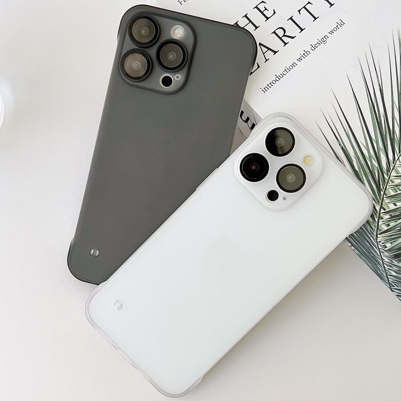 Applicable To IPhone 16 Phone Case Frosted Ice Fog Frameless Apple 15 Promax Simple 1314 Ultra Thin New Model