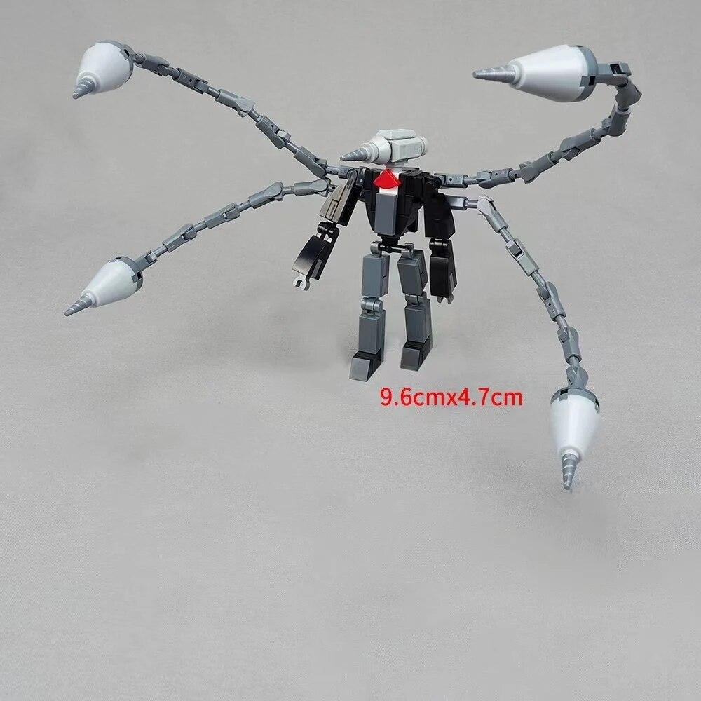 Set Di Costruzioni Titan TV Man E Scienziato Cameraman, Mattoncini Skibidi Toilet, Modello Da Collezione 400+ Pezzi, Giocattolo Per Bambini E Adulti Fan