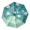 Xuqing Kwiatowy Dwupiętrowy Parasol 5-Złożeniowy z Ochroną UV