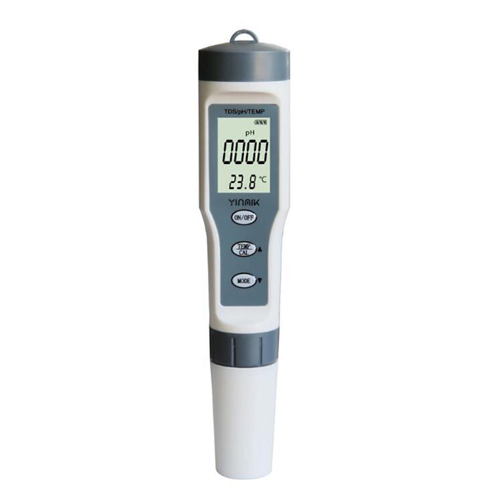 EZ9901 Digital TDS Meter 3 In 1 TDS/PH&TEMP Tester Pen Handheld Water Quality Tester Water Purity Test Tool for Pool