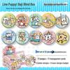 Line Dog Baizhi Anime Pendant: Cute Cartoon Blind Box with Creative Second Dimension Charm