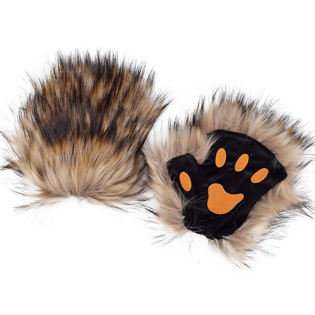 Duża Puszysta Łapa Cosplay Poduszeczki na Palcach Anime COSPLAY Halloween Fursuit Odgrywanie Ról Ręcznie Robione Rekwizyty Cosplay Anime