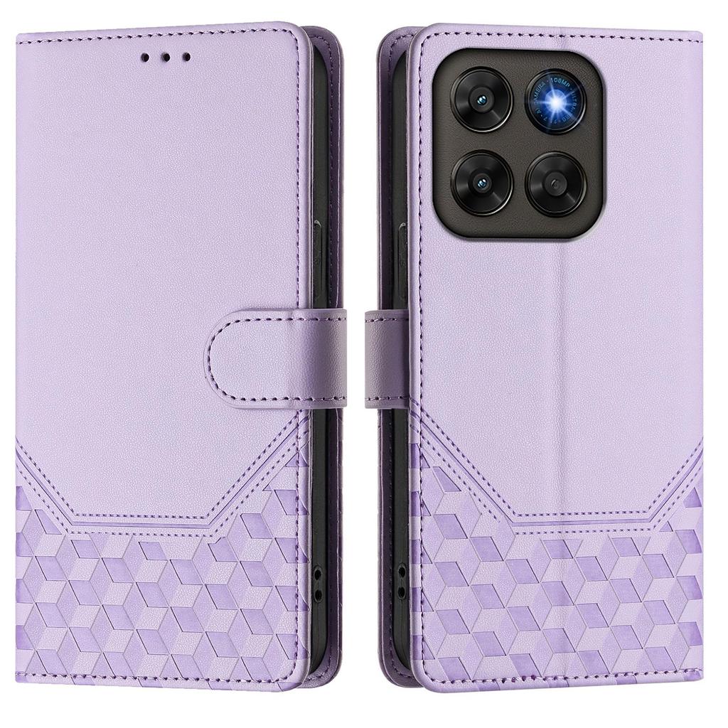 Pouzdro na telefon pro Motorola Moto G67 Power 5G/G57 Power 5G/G57 5G Vzorovaný Print PU Kůže Peněženka Telefon