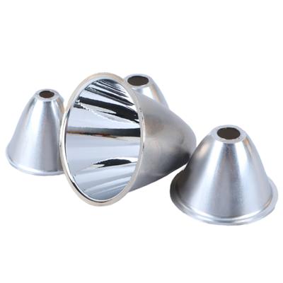 1 Pezzo 41mm 46 50 60mm Alluminio Torcia LED Riflettore Condensatore Tazza Tappo Riflettente
