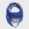 Women's Summer Magnetic Buckle Silk Scarf: Versatile, Fashionable Chiffon Square Scarf for Shirts