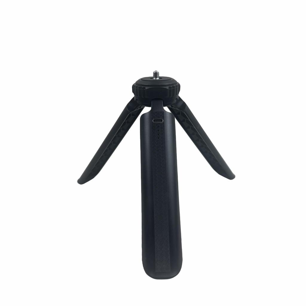 Rechargeable Selfie Stick with Tripod, Power Bank & Hot Shoe Ball Head