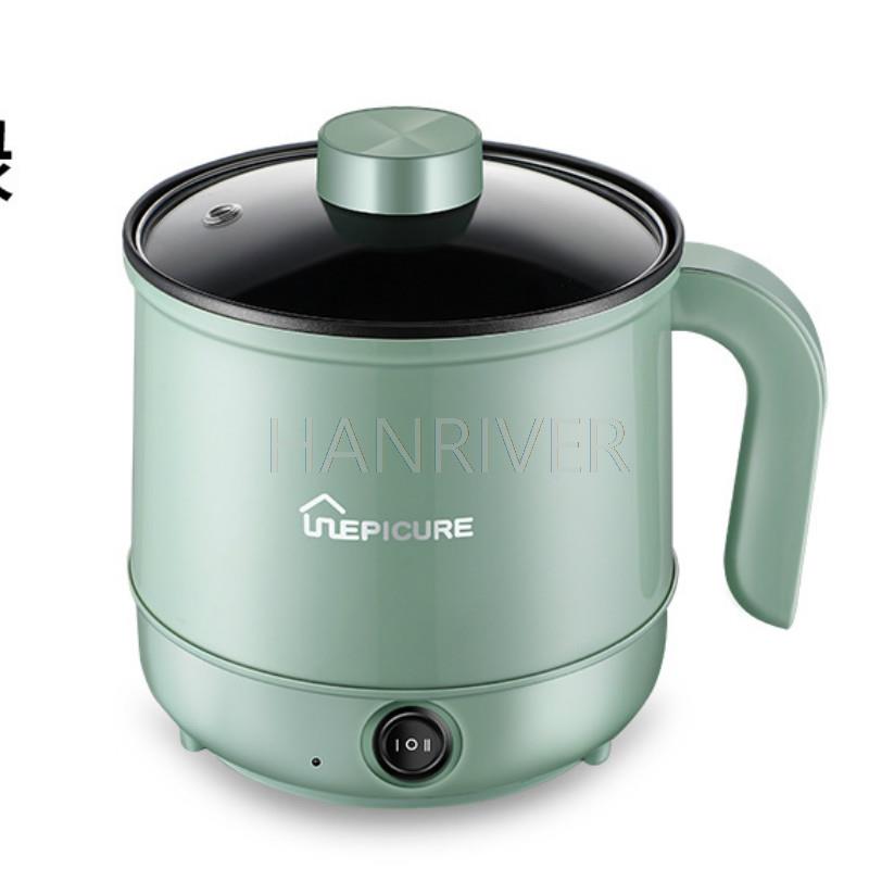 

110/220VMultifunctional Electric Cooker Hotpot Mini Non-stick Food Noodle Cooking Skillet Egg Steamer Soup Heater Pot Frying Pan 220-240V&AU