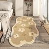 Simple Special-shaped Imitation Cashmere Carpet Living Room Dirt-resistant Table Mat