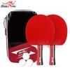 Double Fish Table Tennis Racket Set