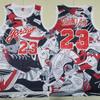 Vintage Basketball Bull, Sportswear Sleeveless Clothes Adult Tops