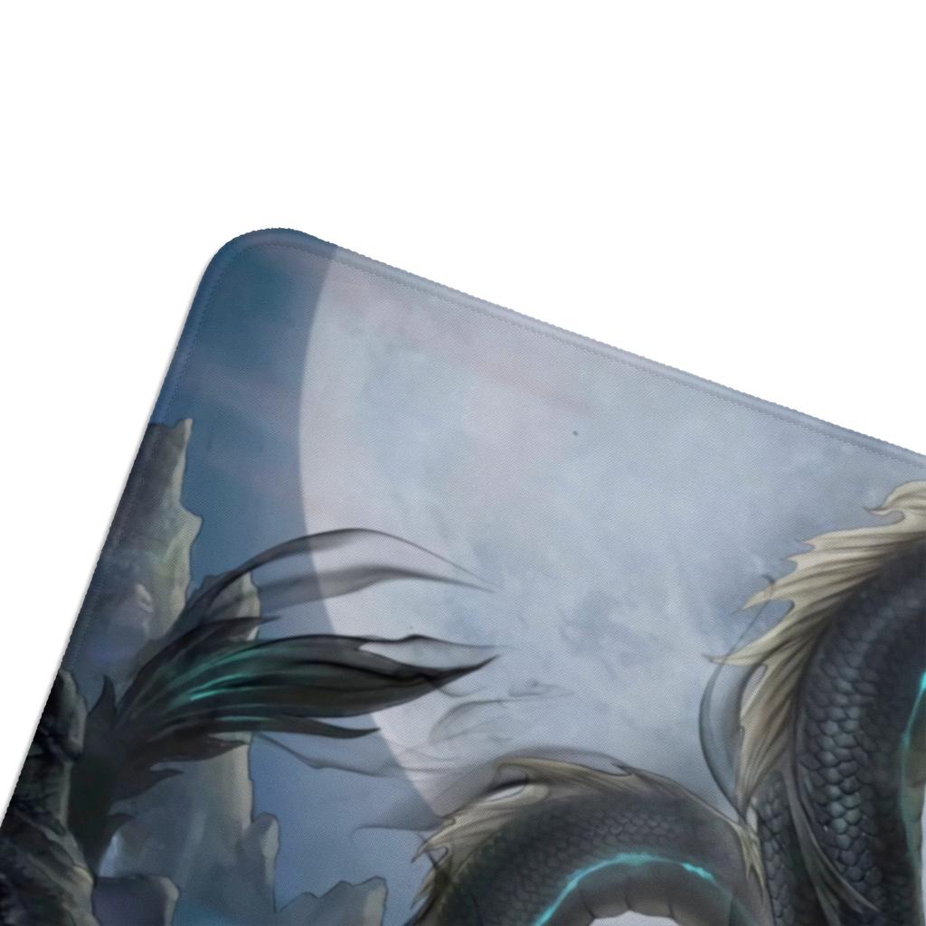 DUŻA PODKŁADKA MATA POD MYSZKĘ MYSZ 120x60cm XXXL KBcustom Biurko Dragon 50