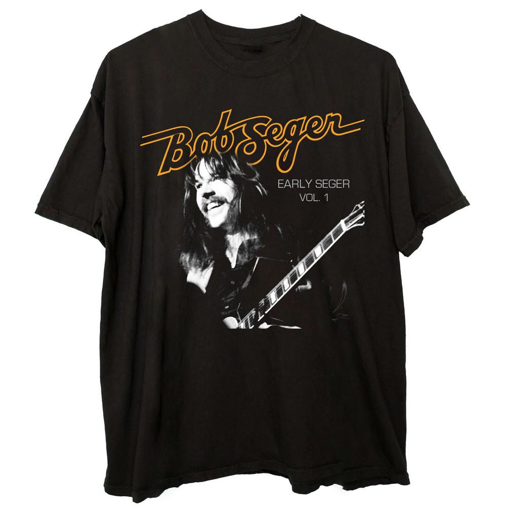 Bob Seger Early Seger Album Adult Cotton Shirt Short Tee SB316 Unisex T-Shirt XXXL