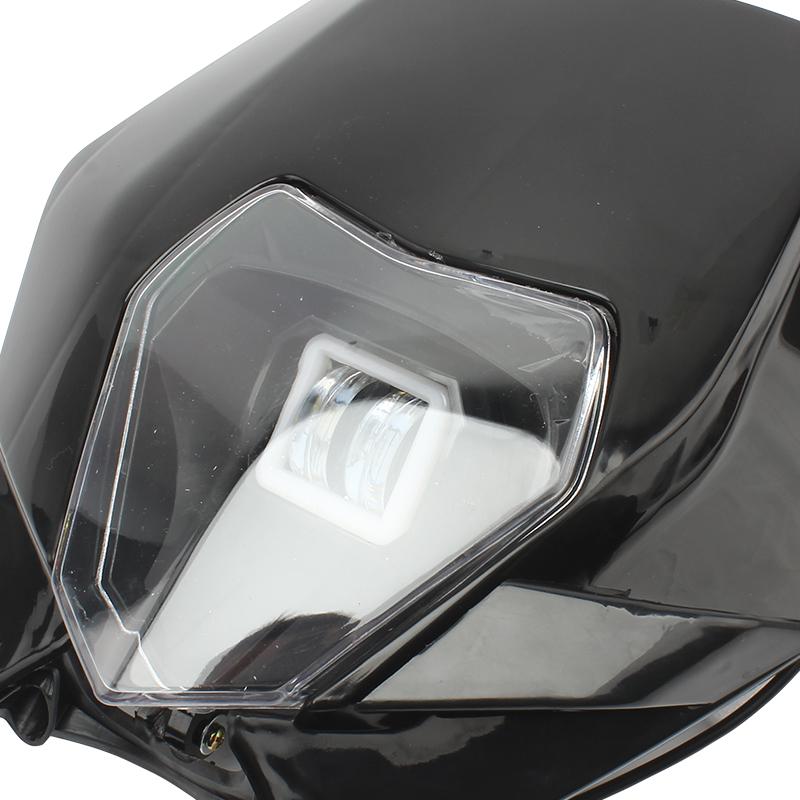 Motorcycle Headlight Plate LED EXC 300 SX SXF XC 125 200 250 350 450 Headlamp Super Moto Pit Dirt Bike Enduro for KTM Headlight