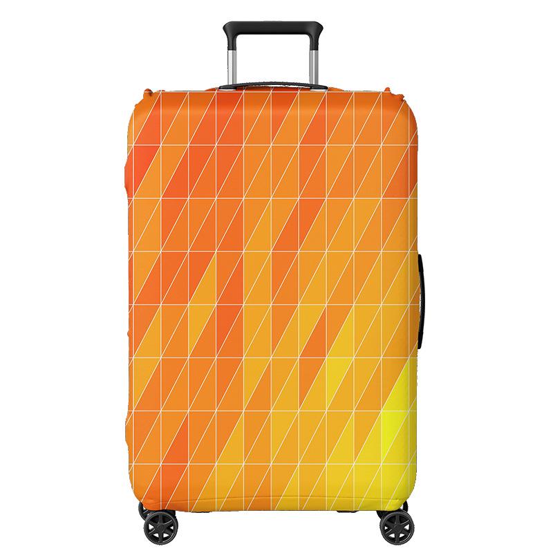 Přizpůsobitelný zesílený kožený cestovní kufr Obal proti prachu