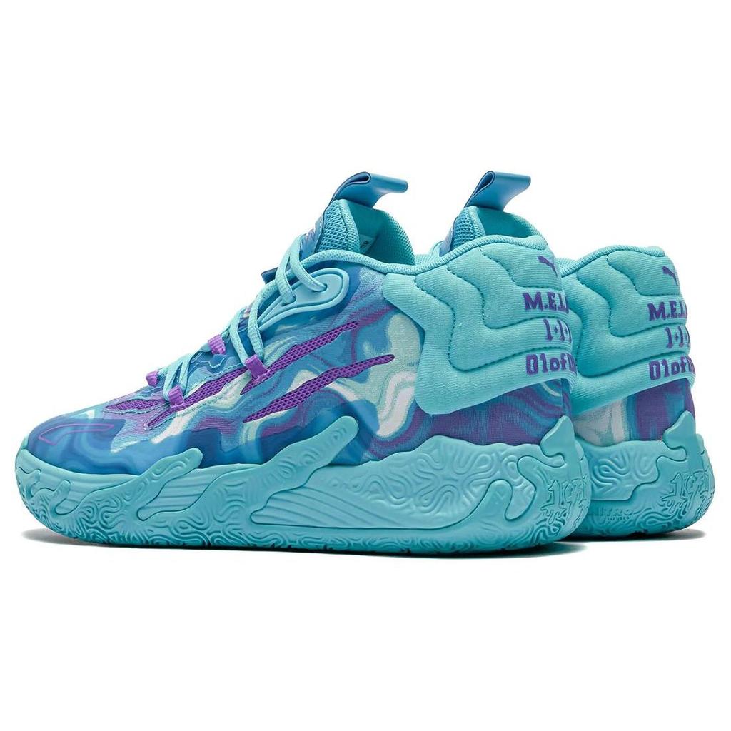 Puma MB.03 Buzz City Unisex Sneakers Blue Electric-Peppermint Purple-Glimmer 309867-01