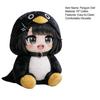 Yousheng Quietschender Pinguin Plüschtier mit weicher PP-Baumwolle Kuschelfreund für Kinder Erwachsene Geburtstagsgeschenk Schlafzimmerdekoration Entzückendes Kuscheltier für Zuhause