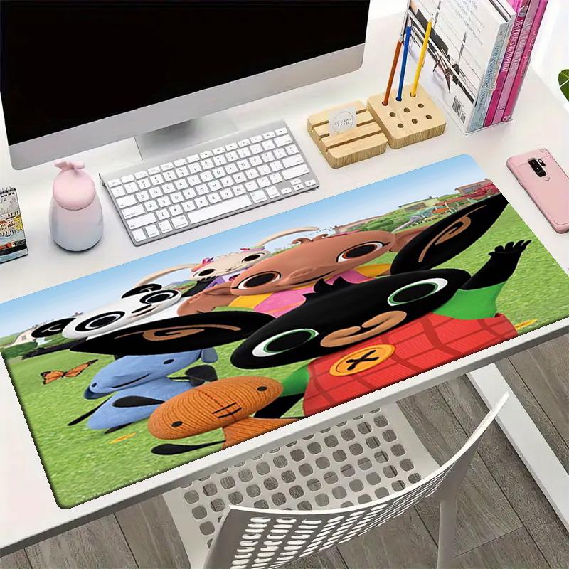 Bing Theme Mouse Pad, Non Slip Rubber Base, Multifunctional Office & Home Decor, Perfect for Workspace Personalization.