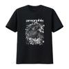Amorphis Circle Černé tričko se složitým designem orla a květin Perfektní pro fanoušky metalu vintage Prané Ležérní Univerzální
