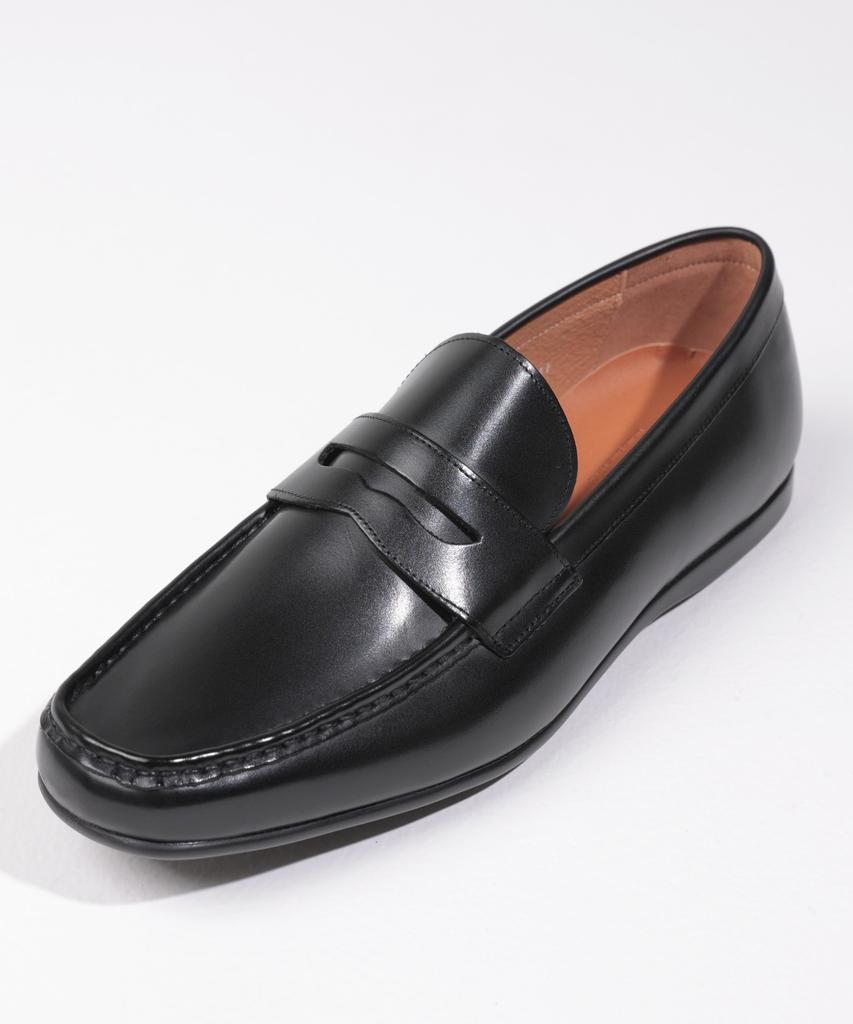 Brenowelt Black Driving Penny Loafers 1100
