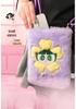 Powerpuff Girls Plush iPad Tablet Protective Crossbody Case & Diary Cover - Creative Gift for Girls