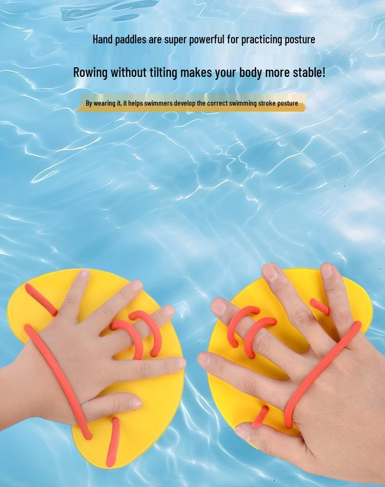 Half-Palm Swimming Paddles Gloves for Kids & Adults