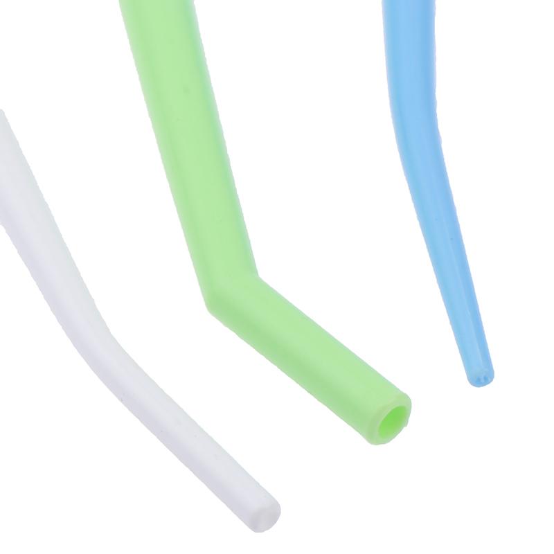 25Pcs Disposable Dental Saliva Ejector Surgical Suction Tips Long Slim Type Dentistry Clinic Strong Suction Tube Dentist Tools
