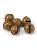 6/12/18pcs Painted Color Bells Beads Round Mini Bell Ornaments for Jewlery Making DIY Bracelet Necklace Earrings Decor Accessory