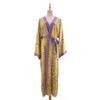 New European & American Cotton Printed Beach Cardigan: Sexy Sunscreen Jacket and Loose Holiday Swimsuit Cover-Up.