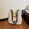 Seaside Vacation Beach Woven Bag Women's New Hollow Knitted Handbag Large Capacity Shoulder Armpit Bag