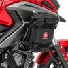 Set of Upper Crankcase Guards + Panniers for Honda NC 750 X / 700 X 12-20 Black