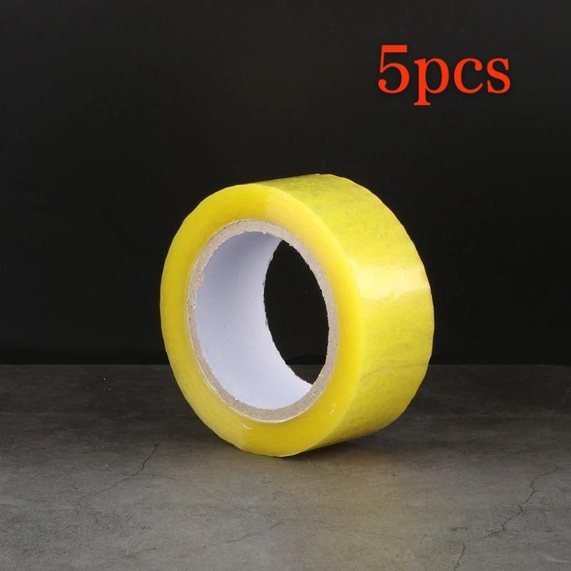 4.5CM×60M High Viscosity Clear Packing Tape - Strong Adhesive for Box Carton Sealing, DIY Mounting & Fixing