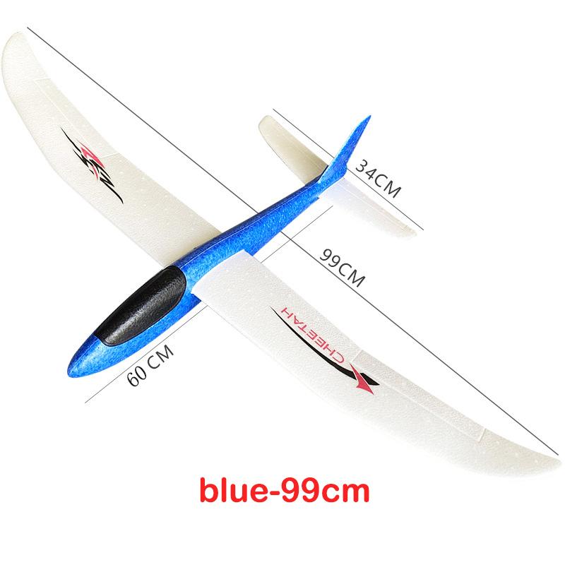 48/99CM Büyük Köpük Planör Uçak El ile Fırlatılan Uçaklar Dış Mekan Oyuncak 2 Uçuş Modlu Uçan Oyuncak Çocuk Doğum Günü Partisi Hediyelikleri