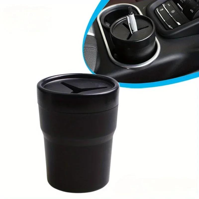 Small Storage Bin Multi-functional Garbage Change Storage for Car and Miscellaneous Bag Placed In the Car Beverage Cup Holder