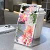 Blumen-Collage Süßes Muster Klare Handyhülle Für iPhone 17 Air Case 16 15 14 13 12 11 Pro Max XS X XR 7 8 Plus Stoßfeste Abdeckung