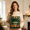 Christmas Advent Calendar with Surprise Gift Boxes, 2D Acrylic Design