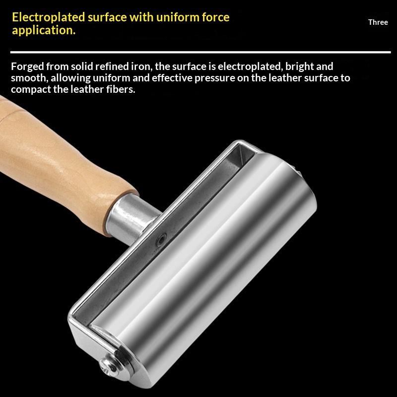 Leather Glue Laminating Roller Leather Press Edge Roller Platen Tools For Craft Diy Laminating Tool For Leather Craft