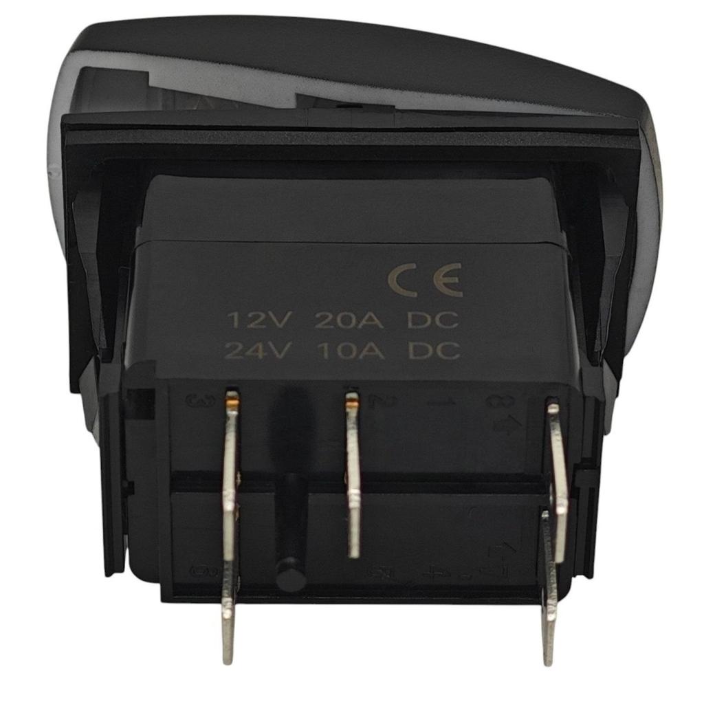 2 Stück Nebelscheinwerferschalter 12-24V Ein/Aus, LED Schnappschalter