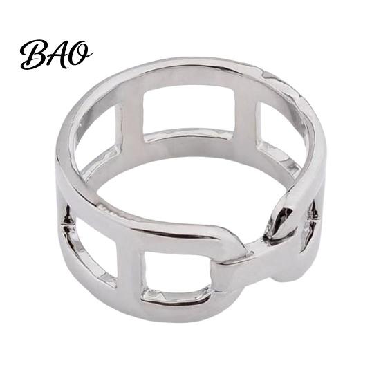 Silk Scarf Ring Chunky Chain Clip for Women, Minimalist Wide Band Statement Buckle Wrap, Fashion Punk Link Shawl Scarves Clasp Dress Accessories
