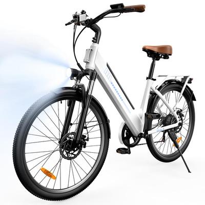 iScooter Ucity S Adult Electric Bike 35KM/H 350W Motor 36V13Ah Battery Electric Bicycle 26"*1.95" Tires All-Terrain City E-Bike