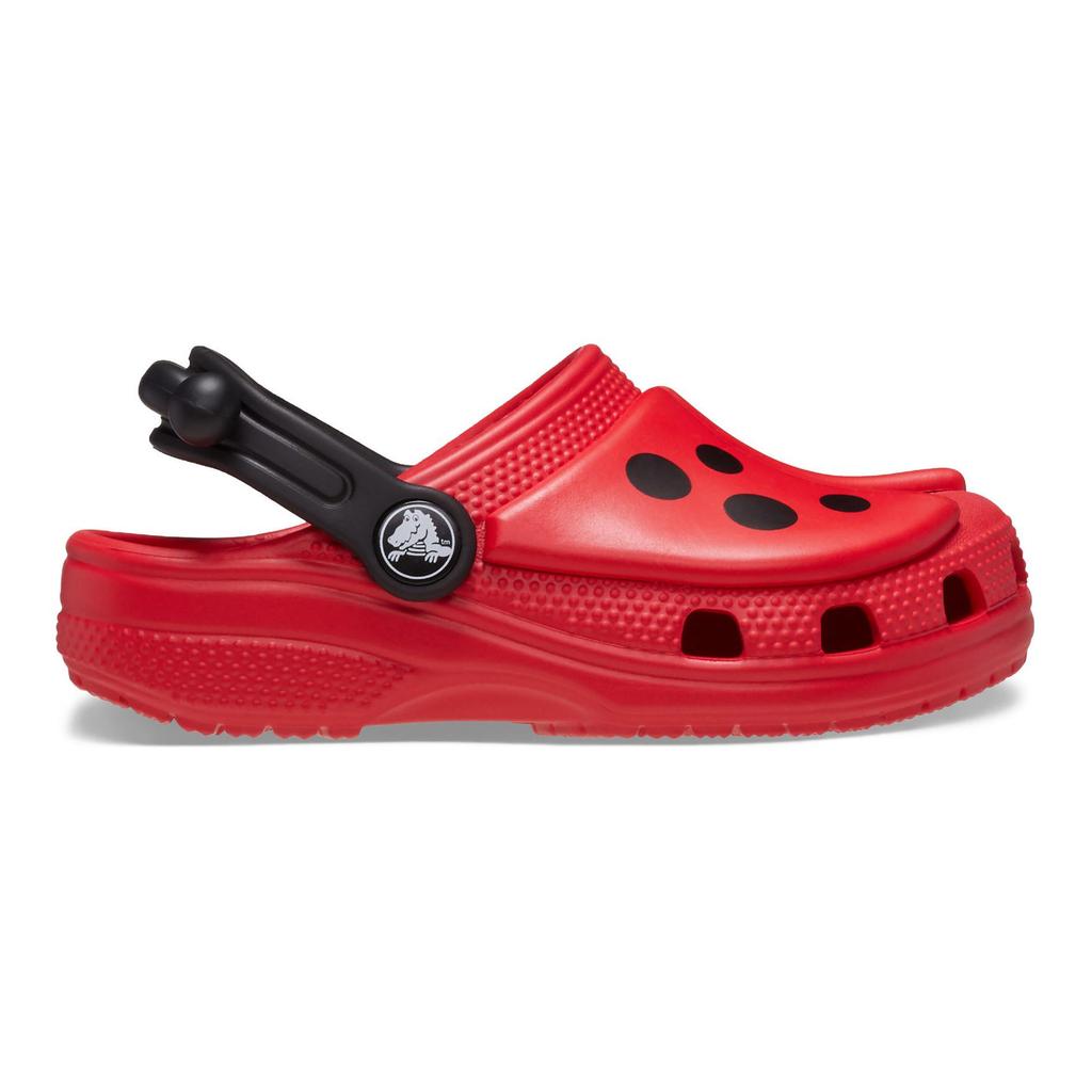 Crocs Stitch X  Round Toe Flat Kids Sandals Kids Sandals Red 210016-6WG