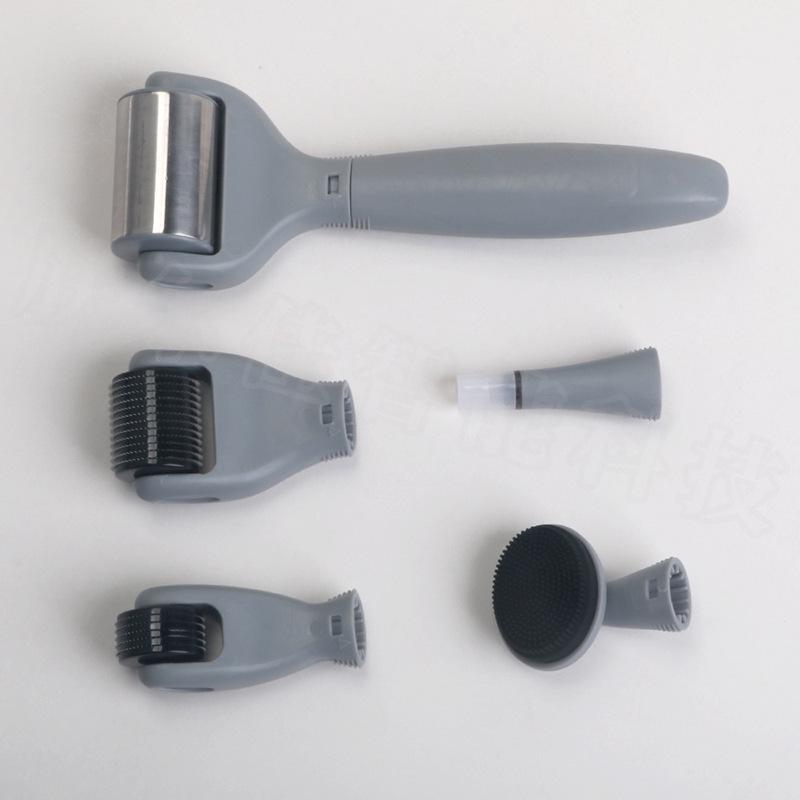 DRS 4-in-1 Microneedle Roller Set: Multifunctional Facial Care and Beauty Tool