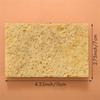 AD23-32Pcs Natural Coconut Pan Brush Palm Fiber Eco-Friendly Sponge For Kitchen Dishes Cleaning