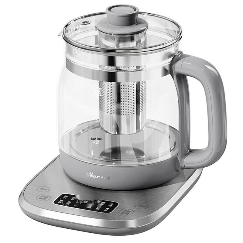 Bear 1.5L Smart Glass Wellness Kettle CN plug (adapter included)