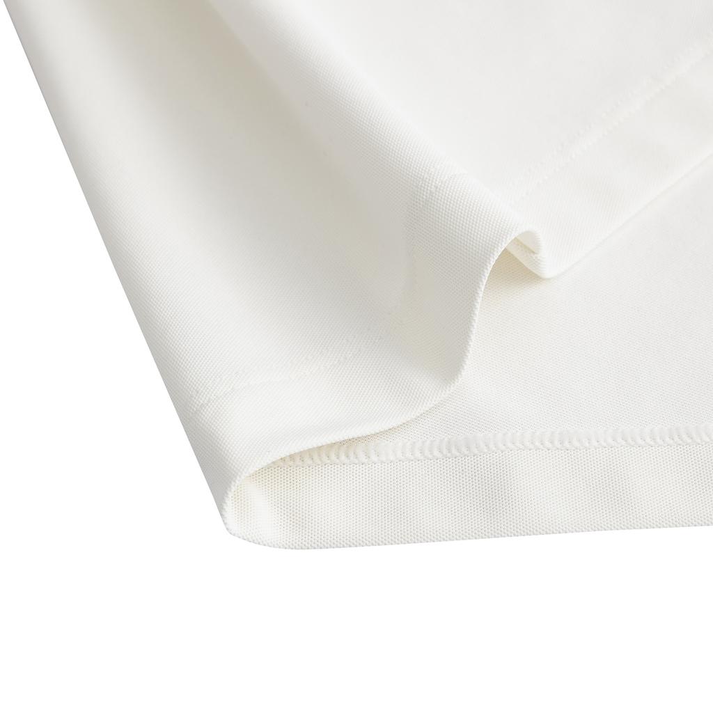 Anta Champion Glory Short Sleeve Knitted Shirt Summer T-Shirt Men tops Ivory 152620104-1