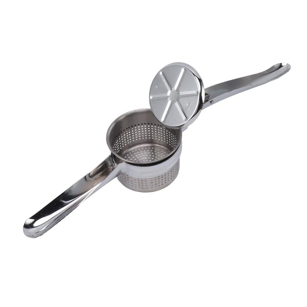 Potato Ricer Stainless Steel Multi Functional Food Press Squeezer Manual Potato Masher for Fruit Vegetable